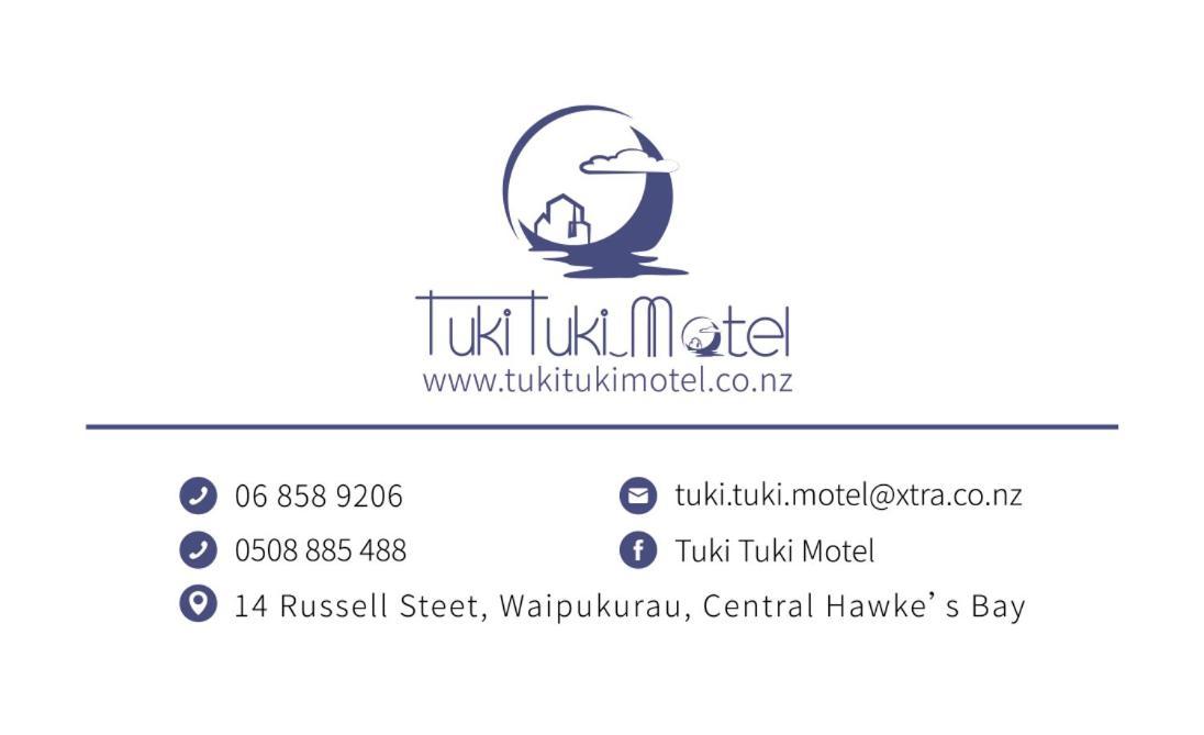 Tuki Tuki Motel Waipukurau Zewnętrze zdjęcie